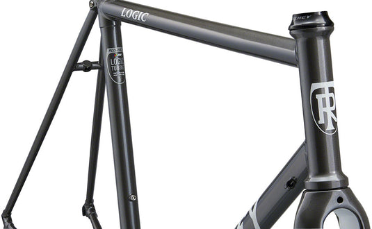 Ritchey Road Logic Frameset - 700c, Steel, Gray, 49cm