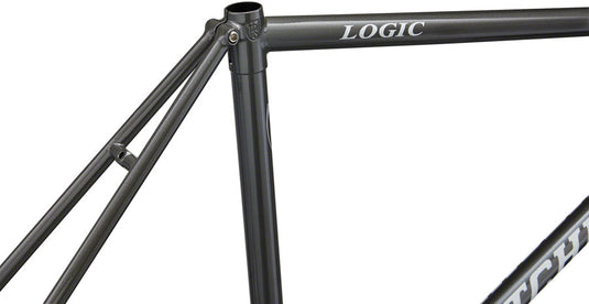 Ritchey Road Logic Frameset - 700c, Steel, Gray, 55cm