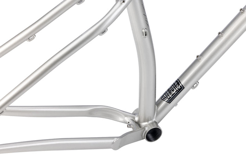 Load image into Gallery viewer, Surly Krampus Frameset - 29", Steel, Salmon Skin Silver, Medium
