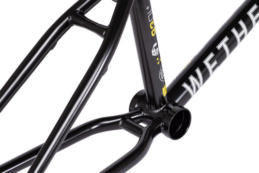 We The People Buck BMX Frame - 20.75" TT, Black