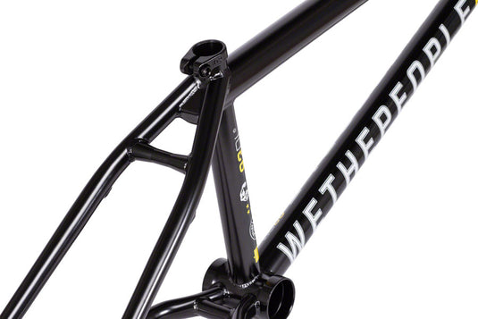 We The People Buck BMX Frame - 21.25" TT, Black