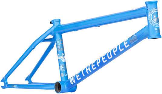 We The People Buck BMX Frame - 21.25" TT, Metallic Sky Blue