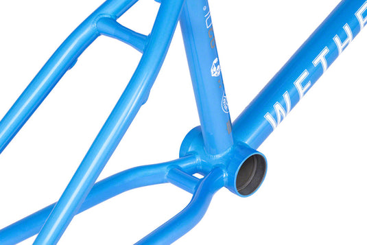 We The People Buck BMX Frame - 21.25" TT, Metallic Sky Blue