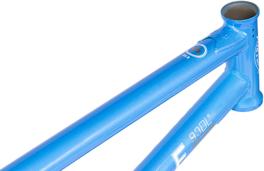 We The People Buck BMX Frame - 21.25" TT, Metallic Sky Blue