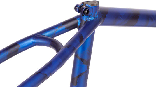 We The People Pathfinder BMX Frame - 21.25" TT, Matt Aqua Blue