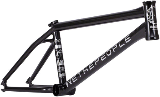 We The People Network BMX Frame - 20.8" TT, Black