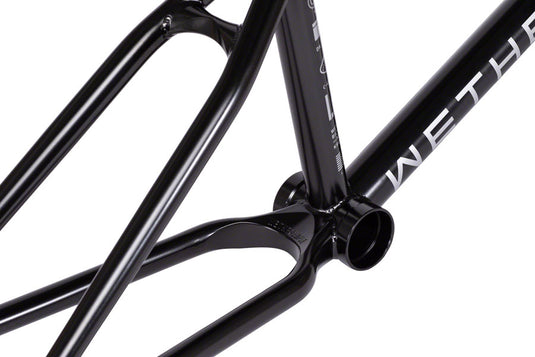 We The People Network BMX Frame - 20.8" TT, Black