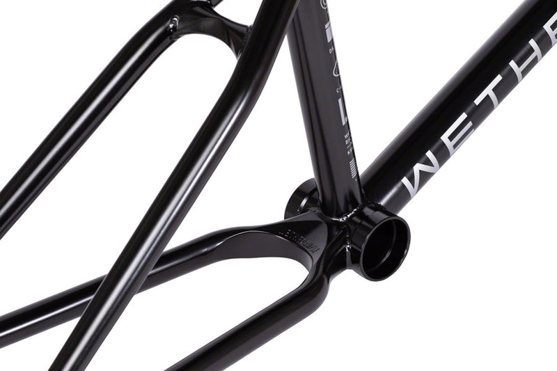 Load image into Gallery viewer, We The People Network BMX Frame - 20.8&quot; TT, Black

