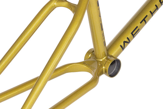 We The People Network BMX Frame - 21.1" TT, Dark Gold