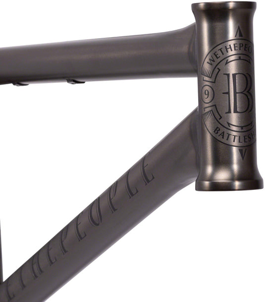 We The People Battleship BMX Frame - 20.5" TT, Matt Carbon Raw