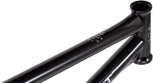 We The People Battleship Magnum BMX Frame - 21.25" TT, Black