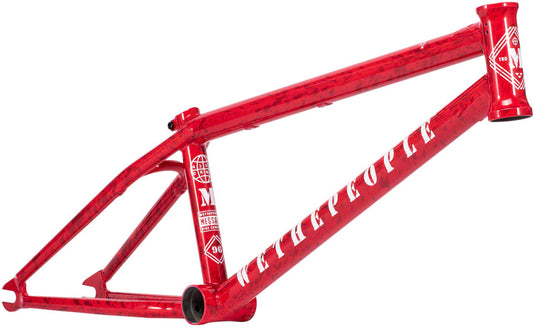 We The People Message BMX Frame - 21" TT, Firestorm Red