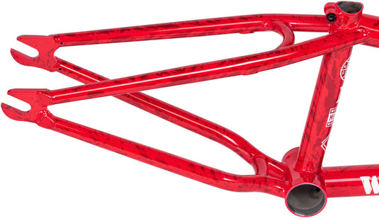 We The People Message BMX Frame - 21" TT, Firestorm Red