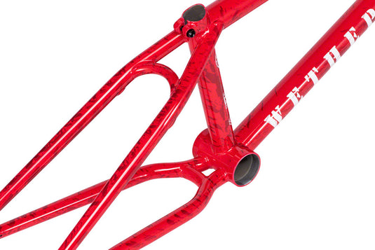 We The People Message BMX Frame - 21" TT, Firestorm Red