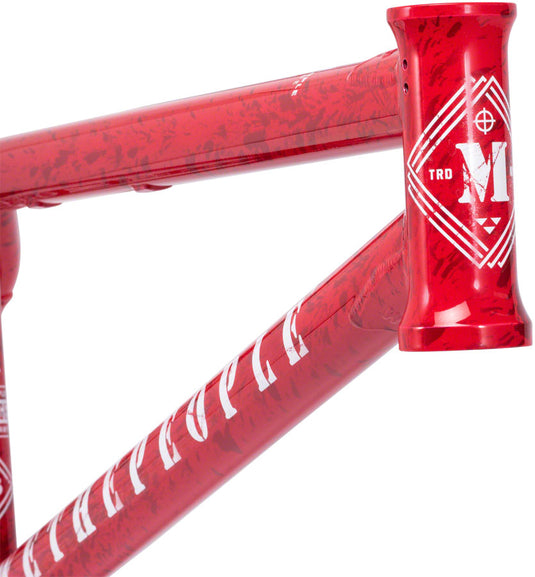 We The People Message BMX Frame - 21" TT, Firestorm Red