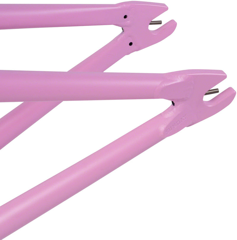 Load image into Gallery viewer, Sunday Nightshift BMX Frame - 21" TT, Pale Pink
