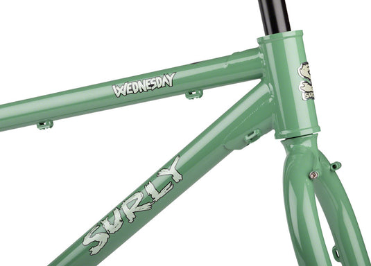 Surly Wednesday Fat Bike Frameset - 26", Steel, Shangri-La Green, Medium