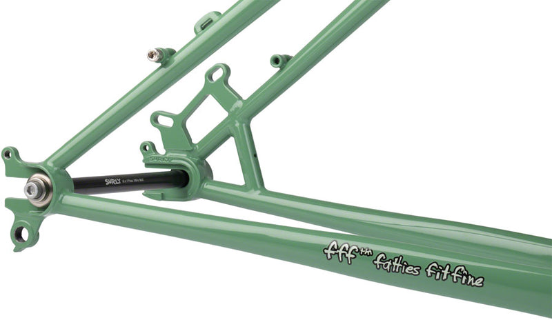 Load image into Gallery viewer, Surly Wednesday Fat Bike Frameset - 26", Steel, Shangri-La Green, Medium
