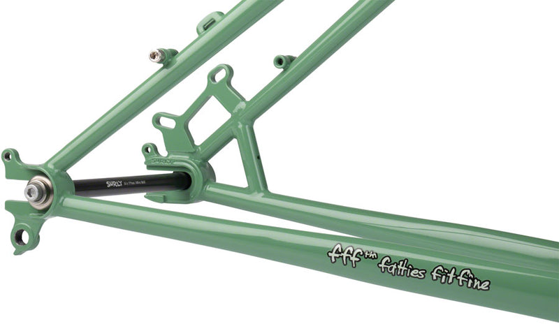 Load image into Gallery viewer, Surly Wednesday Fat Bike Frameset - 26&quot;, Steel, Shangri-La Green, X-Small
