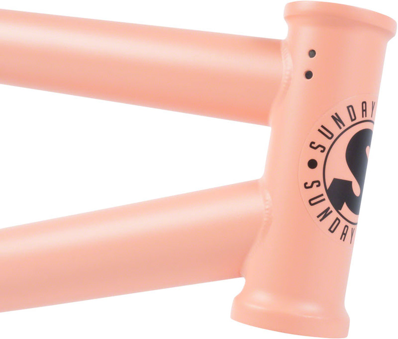 Load image into Gallery viewer, Sunday Discovery BMX Frame - 20.75&quot; TT, Matte Peach
