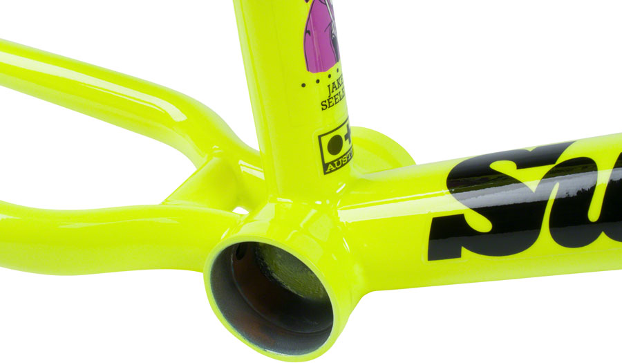 Sunday Street Sweeper BMX Frame - 20.75" TT, Flourescent Yellow