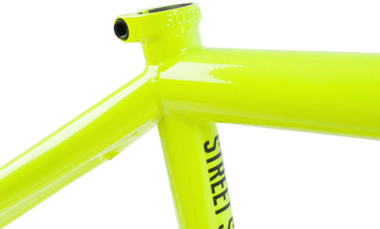 Sunday Street Sweeper BMX Frame - 20.5" TT, Flourescent Yellow