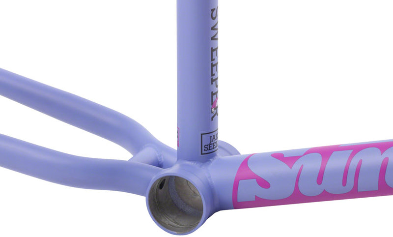 Load image into Gallery viewer, Sunday Street Sweeper BMX Frame - 20.5&quot; TT, Blue/Lavender
