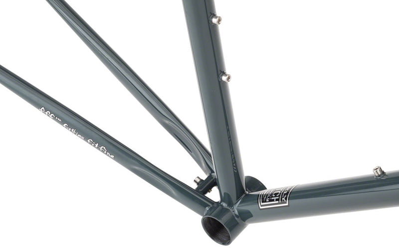 Load image into Gallery viewer, Surly Cross-Check Frameset - 700c, Steel, BlueGreenGray, 56cm
