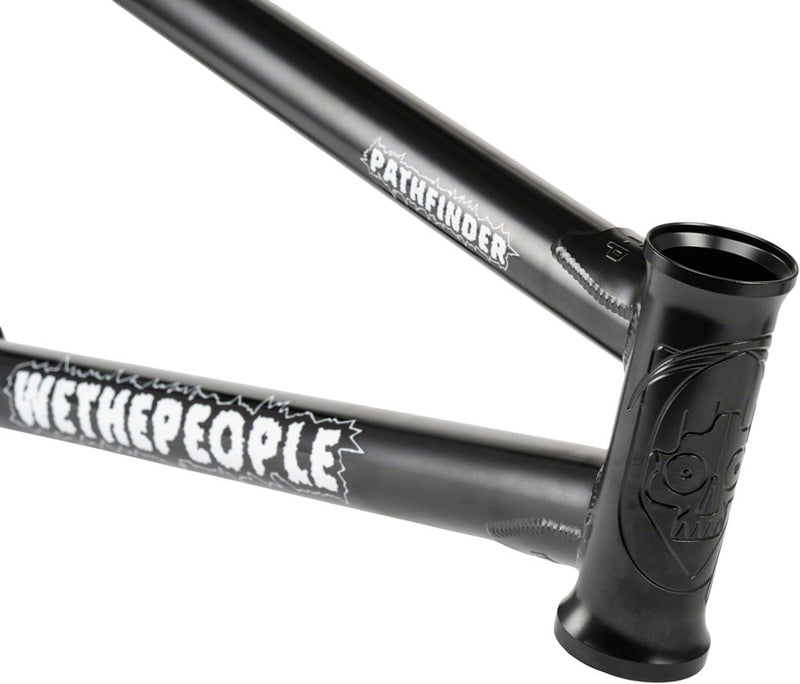Load image into Gallery viewer, We The People Pathfinder BMX Frame - 20.75&quot; TT, Black
