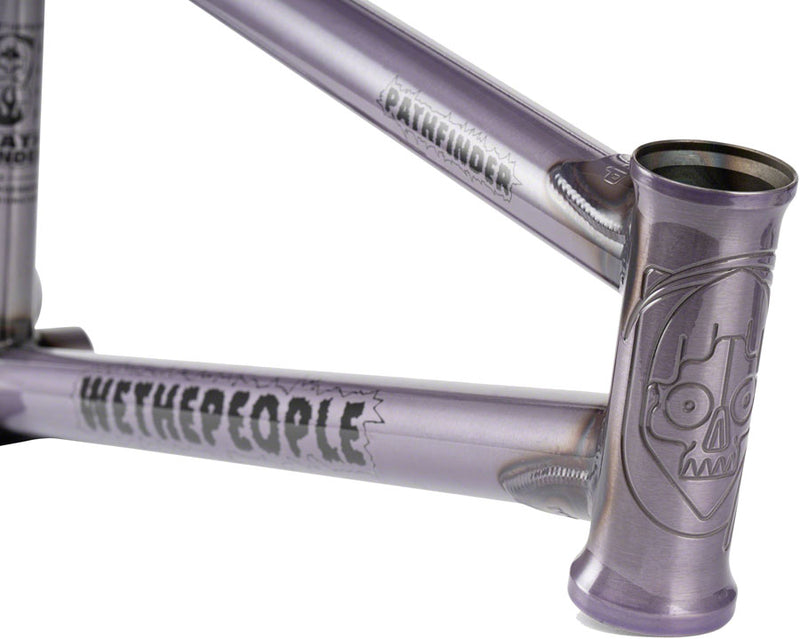 Load image into Gallery viewer, We The People Pathfinder BMX Frame - 21&quot; TT, Lilac Gray
