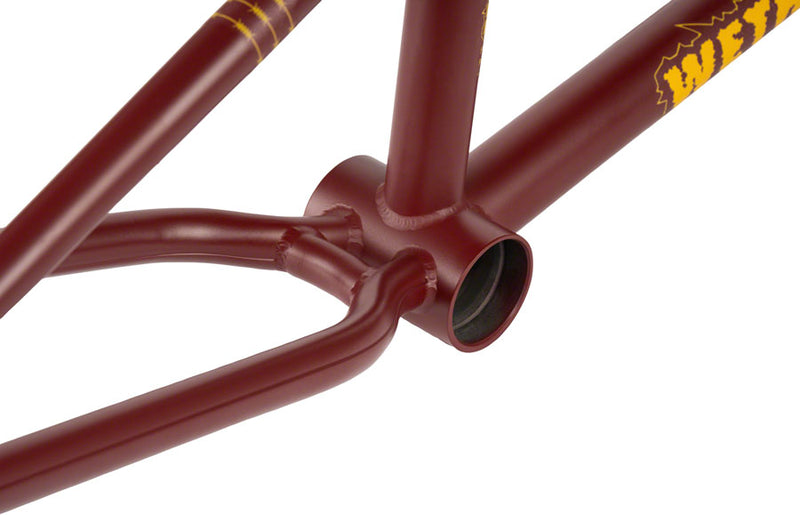 Load image into Gallery viewer, We The People Pathfinder BMX Frame - 21&quot; TT, Matte Burgundy
