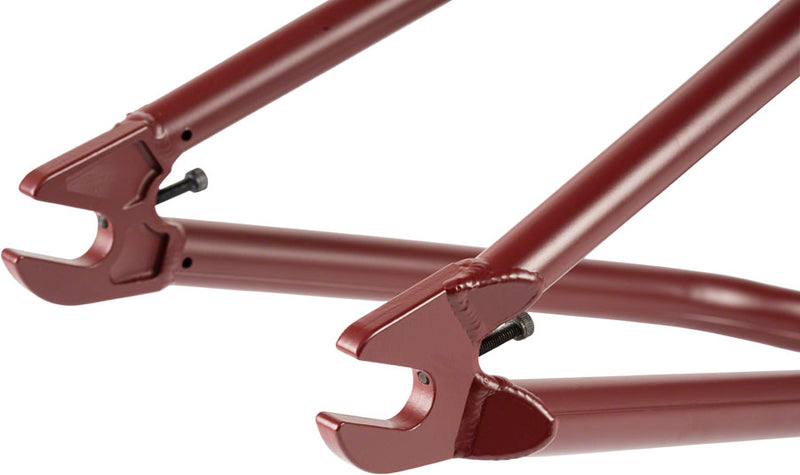 Load image into Gallery viewer, We The People Pathfinder BMX Frame - 20.75&quot; TT, Matte Burgundy
