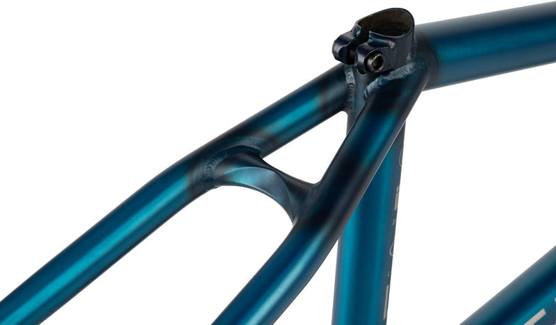 Load image into Gallery viewer, We The People Network BMX Frame - 20.5&quot; TT, Matte Translucent Teal
