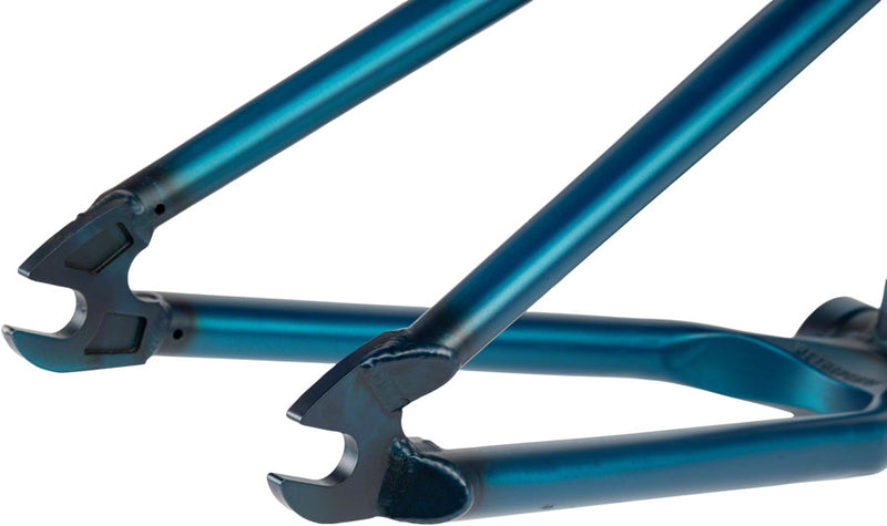 Load image into Gallery viewer, We The People Network BMX Frame - 21.1&quot; TT, Matte Translucent Teal
