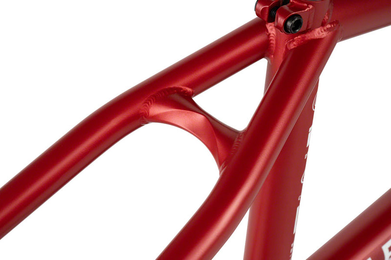 Load image into Gallery viewer, We The People Network BMX Frame - 21.1&quot; TT, Matte Metallic Red
