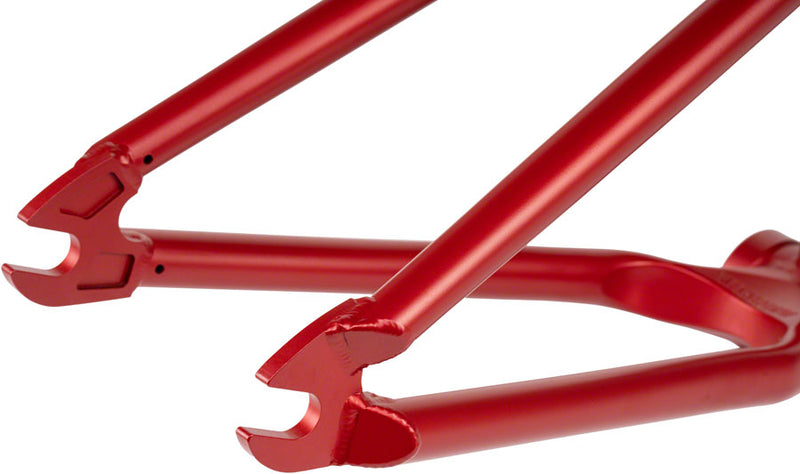 Load image into Gallery viewer, We The People Network BMX Frame - 20.8&quot; TT, Matte Metallic Red
