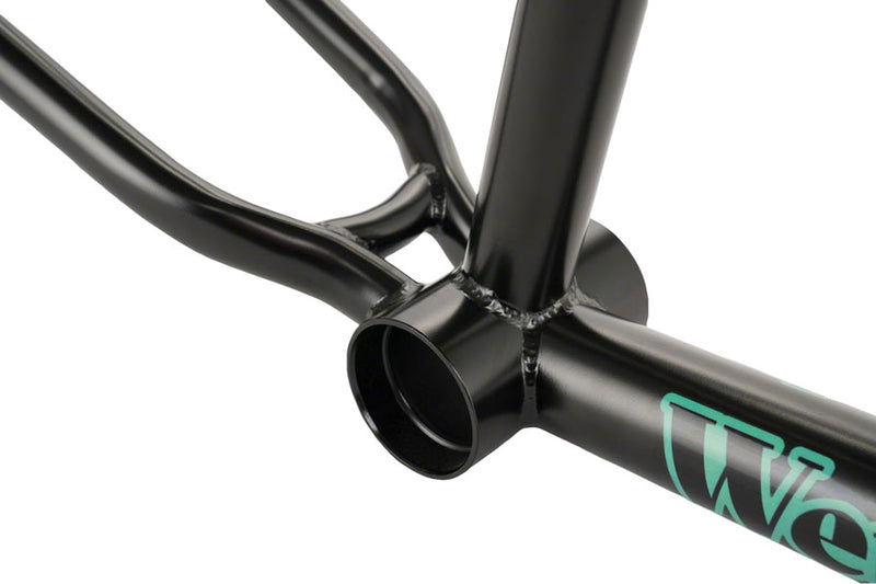 Load image into Gallery viewer, We The People Trigger BMX Frame - 20.75&quot; TT, Black
