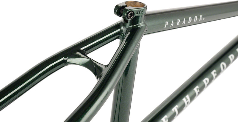 Load image into Gallery viewer, We The People Paradox BMX Frame - 21&quot; TT, Abyss Green
