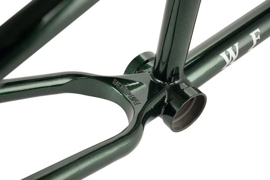 We The People Paradox BMX Frame - 21" TT, Abyss Green