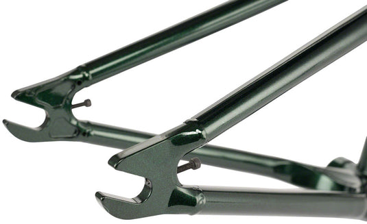 We The People Paradox BMX Frame - 20.75" TT, Abyss Green