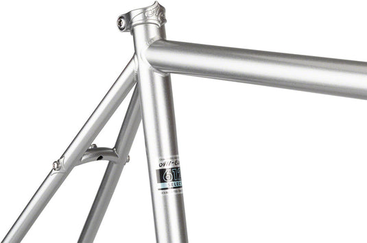 All-City Super Professional Frameset - 700c / 650b, Steel, Quicksilver, 52cm