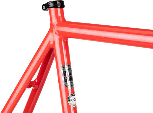 All-City Thunderdome Frameset - 700c, Aluminum, Hot Pink Blink, 61cm