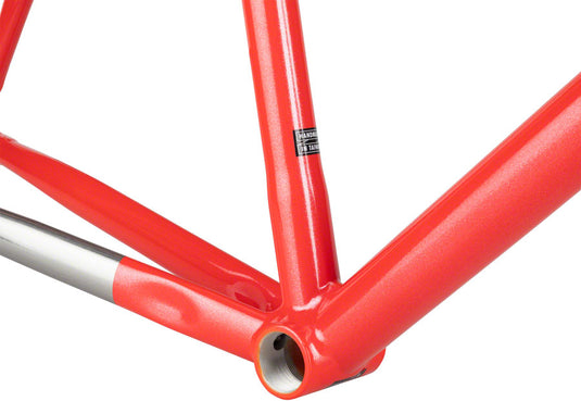 All-City Thunderdome Frameset - 700c, Aluminum, Hot Pink Blink, 52cm