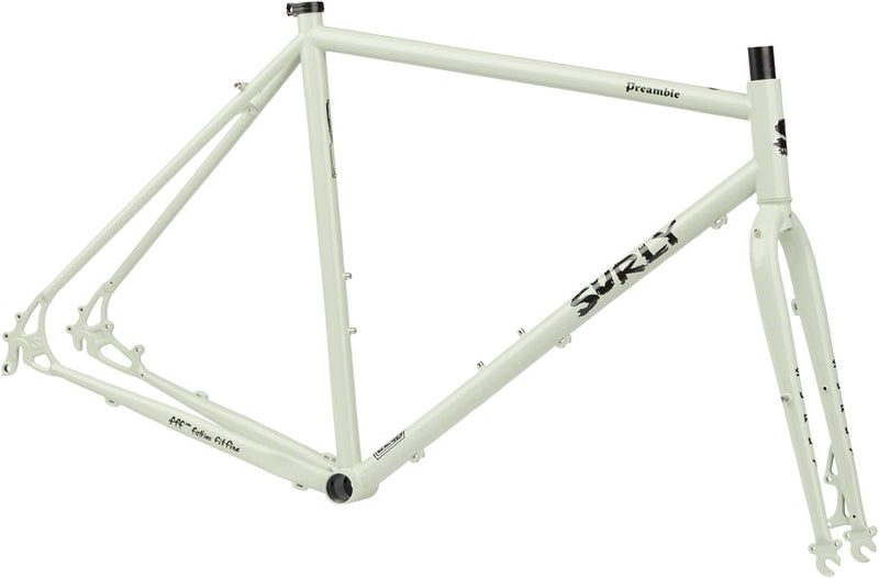 Load image into Gallery viewer, Surly-Preamble-Frameset-Best-Buds-Green-All-Road-Frame-ALFM0157
