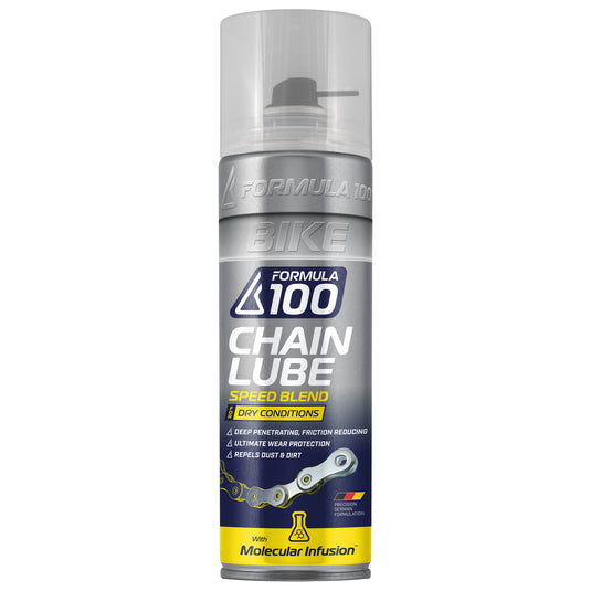 Formula-100-Dry-Conditions-Chain-Lube-Lube-300ml-(10.1oz)-Bicycle-Chain-Lube