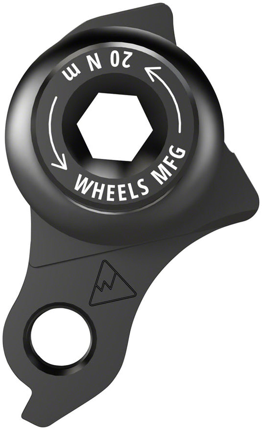 Wheels Manufacturing Universal Derailleur Hanger - 487, For Trek ABP MTB Frames designed to accept SRAM UDH, Black