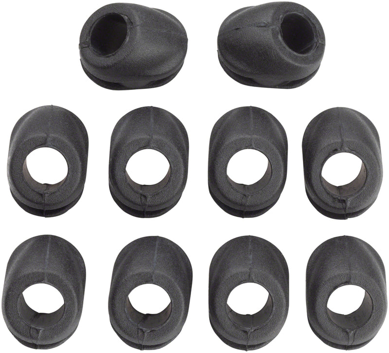 Load image into Gallery viewer, Jagwire OEM-Quality Frame Plugs Bundle | 5mm &amp; 4mm Housing, Angled Entry, Cable Routing Accessories

