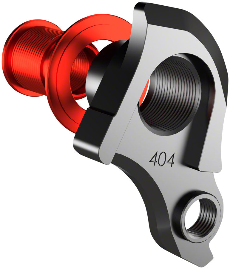 Load image into Gallery viewer, Wheels Manufacturing Universal Derailleur Hanger - 487-1, For Trek ABP MTB Frames designed to accept SRAM UDH, Black/Red
