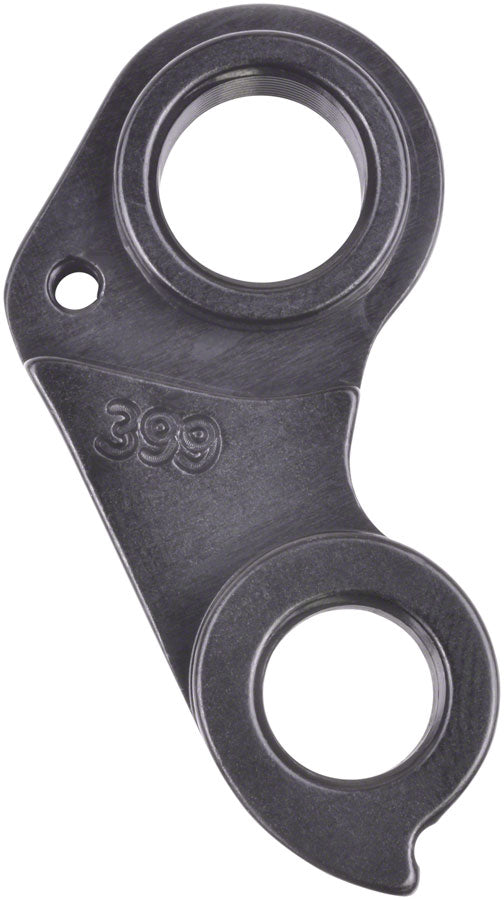 Load image into Gallery viewer, Pack of 2 Wheels Manufacturing 6061 Aluminum Derailleur Hanger 399 Black

