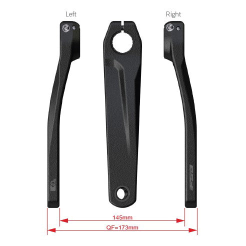 Load image into Gallery viewer, Full Speed Ahead CK-752 Shimano STEPS Ebike Crank Armset - 160mm Fits Shimano
